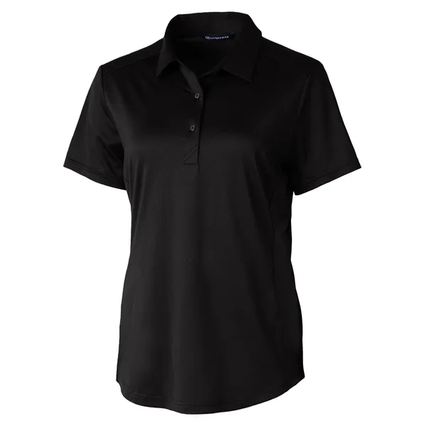 Women's polo with short sleeves, moisture-wicking performance UPF 50+ protection, and... from ASI 47965 Cutter & Buck