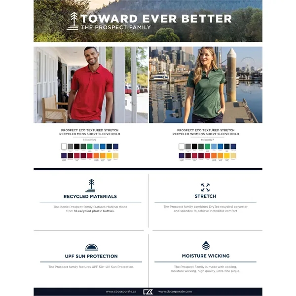 Women's polo with short sleeves, moisture-wicking performance UPF 50+ protection, and... from ASI 47965 Cutter & Buck