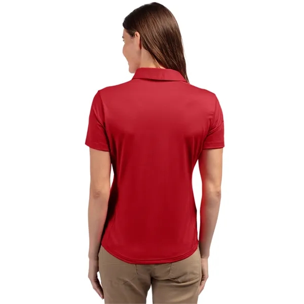 Women's polo with short sleeves, moisture-wicking performance UPF 50+ protection, and... from ASI 47965 Cutter & Buck