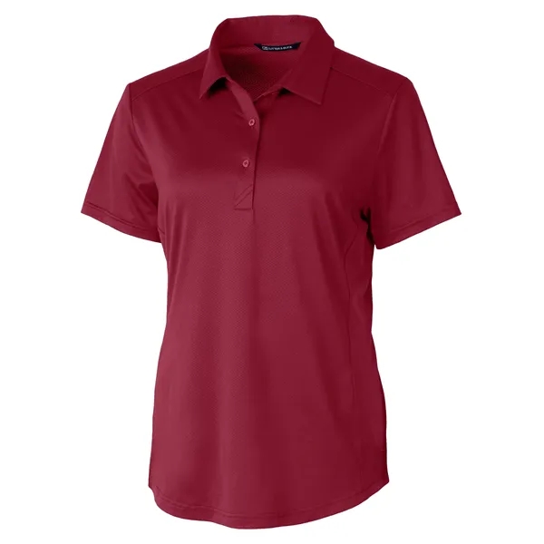 Women's polo with short sleeves, moisture-wicking performance UPF 50+ protection, and... from ASI 47965 Cutter & Buck