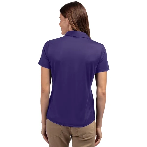 Women's polo with short sleeves, moisture-wicking performance UPF 50+ protection, and... from ASI 47965 Cutter & Buck