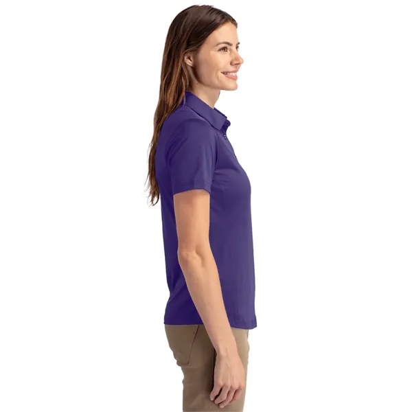 Women's polo with short sleeves, moisture-wicking performance UPF 50+ protection, and... from ASI 47965 Cutter & Buck