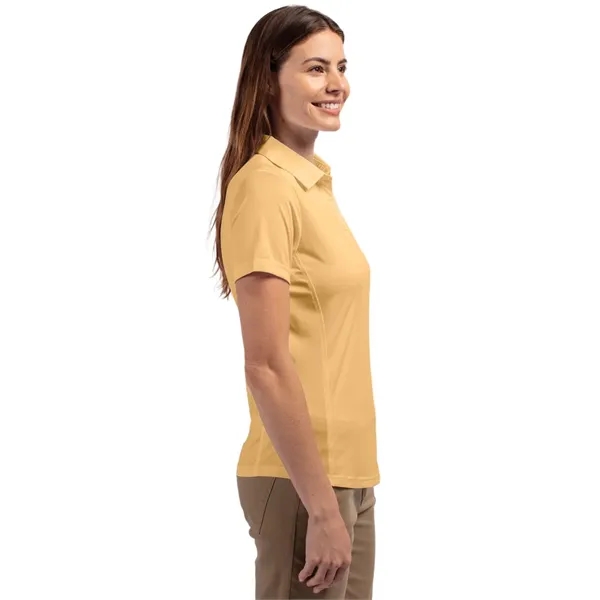 Women's polo with short sleeves, moisture-wicking performance UPF 50+ protection, and... from ASI 47965 Cutter & Buck
