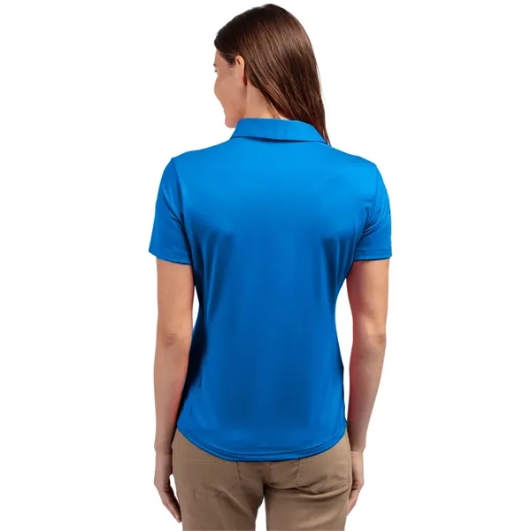 Women's polo with short sleeves, moisture-wicking performance UPF 50+ protection, and... from ASI 47965 Cutter & Buck