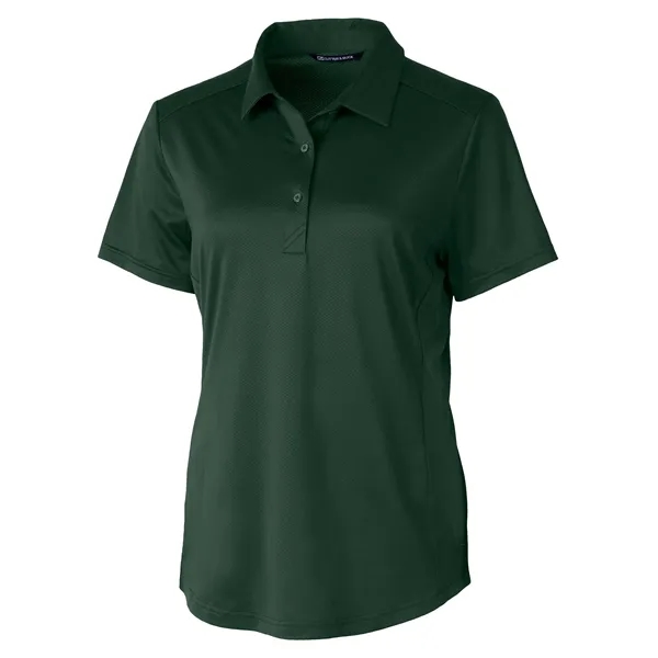 Women's polo with short sleeves, moisture-wicking performance UPF 50+ protection, and... from ASI 47965 Cutter & Buck