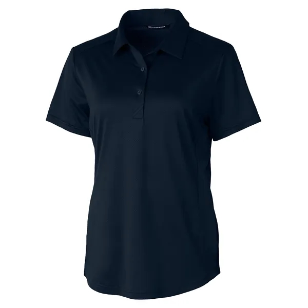 Women's polo with short sleeves, moisture-wicking performance UPF 50+ protection, and... from ASI 47965 Cutter & Buck