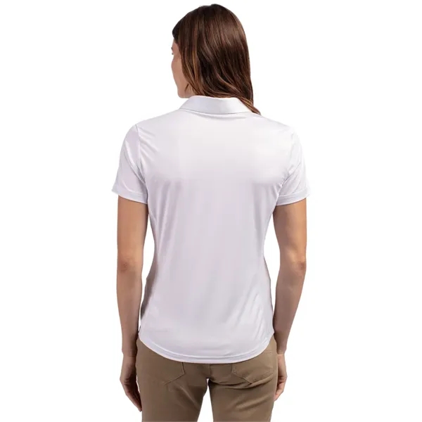 Women's polo with short sleeves, moisture-wicking performance UPF 50+ protection, and... from ASI 47965 Cutter & Buck