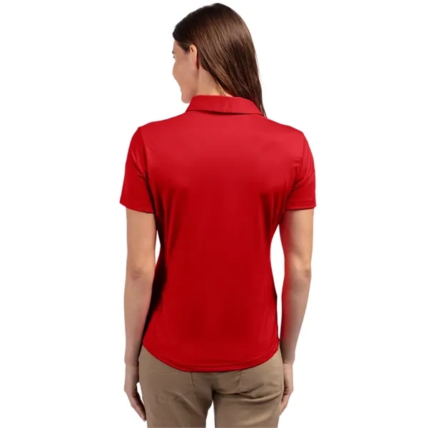 Women's polo with short sleeves, moisture-wicking performance UPF 50+ protection, and... from ASI 47965 Cutter & Buck