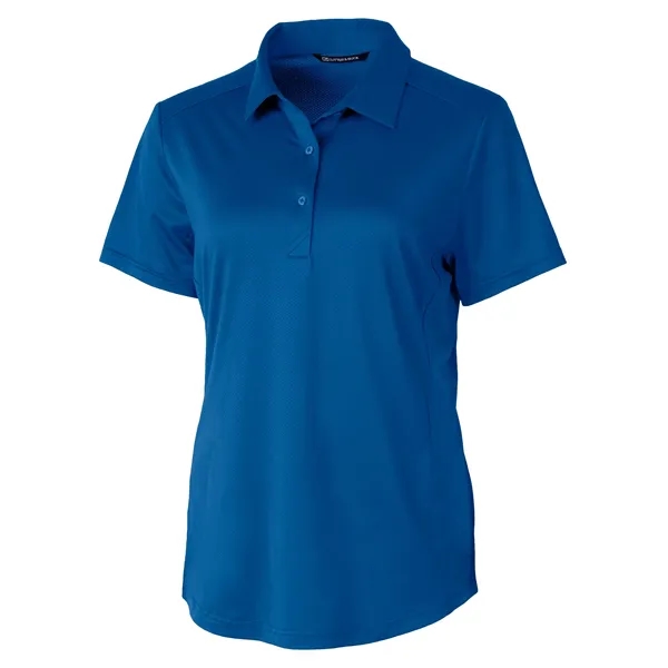 Women's polo with short sleeves, moisture-wicking performance UPF 50+ protection, and... from ASI 47965 Cutter & Buck