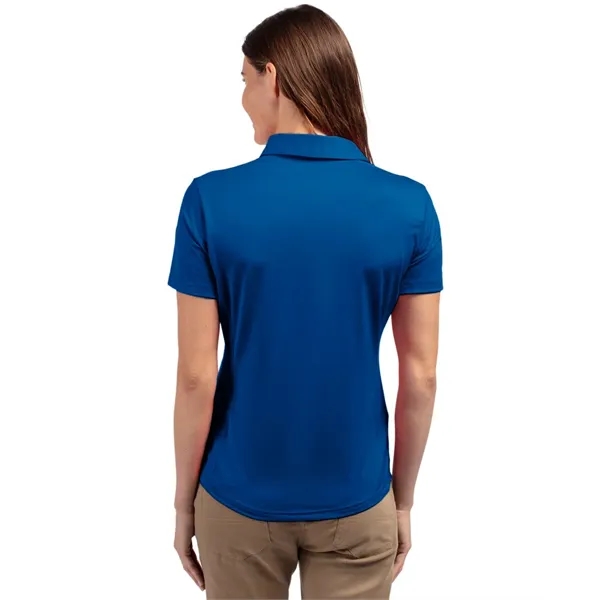 Women's polo with short sleeves, moisture-wicking performance UPF 50+ protection, and... from ASI 47965 Cutter & Buck
