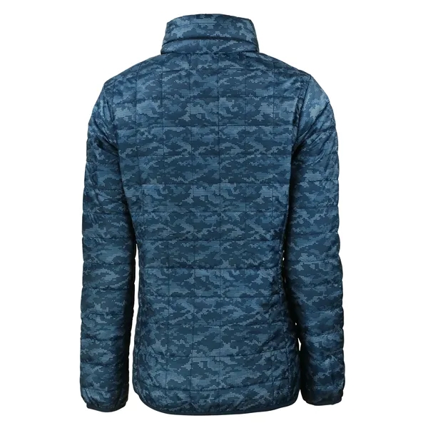 Women's jacket with insulation, nylon shell, hood, collar, full-zip, and pockets.... from ASI 47965 Cutter & Buck