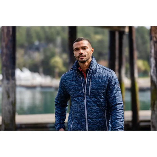 Men's jacket with a full-zip, nylon shell, insulation, collar, and pockets.... from ASI 47965 Cutter & Buck