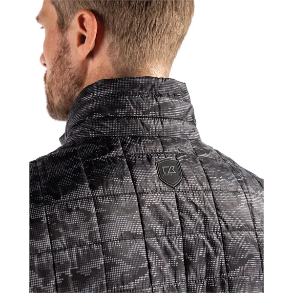 Men's puffer vest with a full-zip, insulation, wind and water resistance,... from ASI 47965 Cutter & Buck