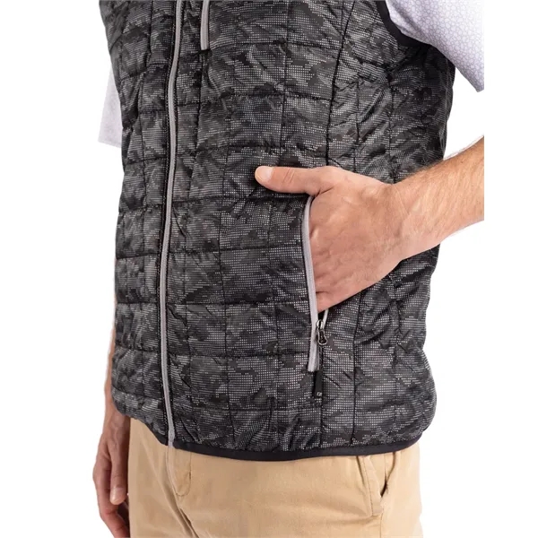 Men's puffer vest with a full-zip, insulation, wind and water resistance,... from ASI 47965 Cutter & Buck