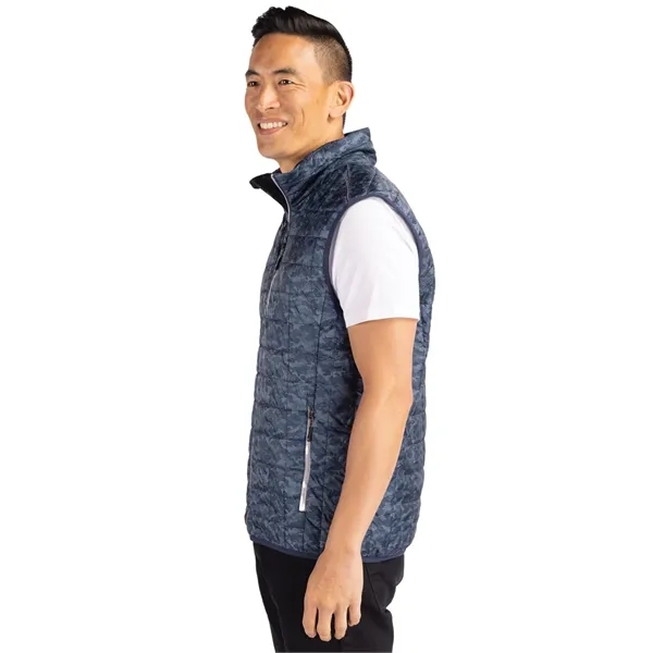 Men's puffer vest with a full-zip, insulation, wind and water resistance,... from ASI 47965 Cutter & Buck