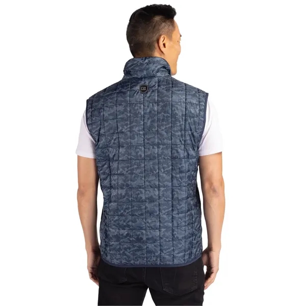 Men's puffer vest with a full-zip, insulation, wind and water resistance,... from ASI 47965 Cutter & Buck