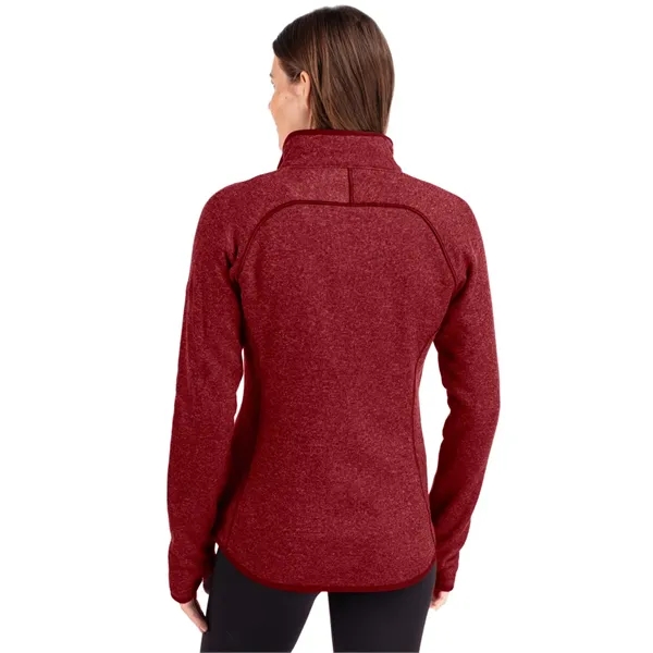 Women's jacket with a full-zip, brushed fleece interior, mock collar, pockets,... from ASI 47965 Cutter & Buck
