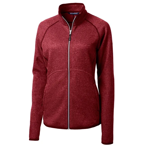 Women's jacket with a full-zip, brushed fleece interior, mock collar, pockets,... from ASI 47965 Cutter & Buck
