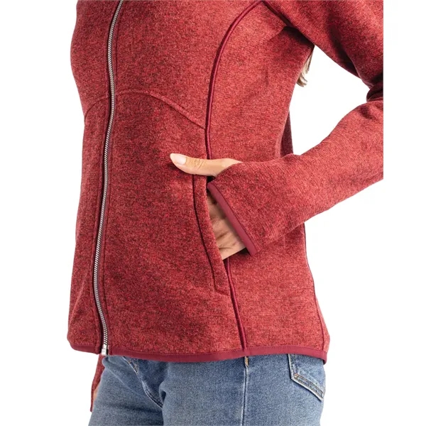 Women's jacket with a full-zip, brushed fleece interior, mock collar, pockets,... from ASI 47965 Cutter & Buck