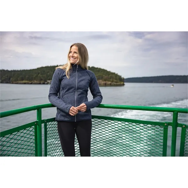 Women's jacket with a full-zip, brushed fleece interior, mock collar, pockets,... from ASI 47965 Cutter & Buck