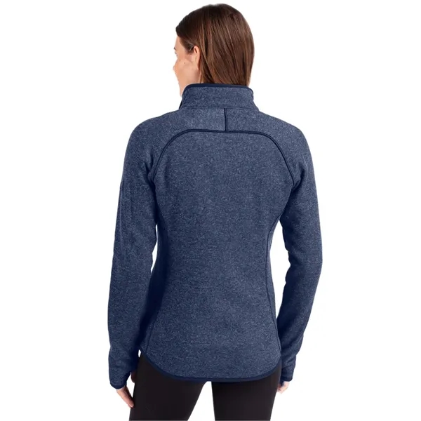 Women's jacket with a full-zip, brushed fleece interior, mock collar, pockets,... from ASI 47965 Cutter & Buck