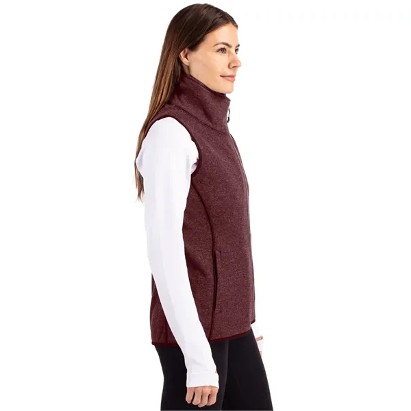 Women's vest with a full-zip, welt pockets, and zip closure.... from ASI 47965 Cutter & Buck