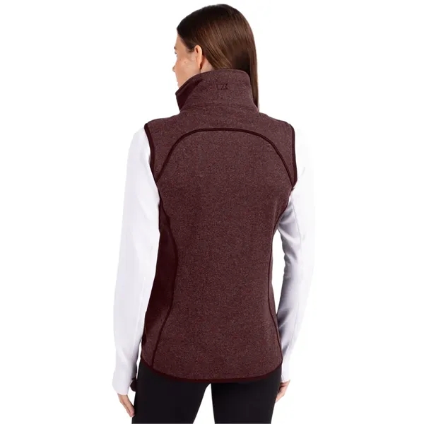 Women's vest with a full-zip, welt pockets, and zip closure.... from ASI 47965 Cutter & Buck
