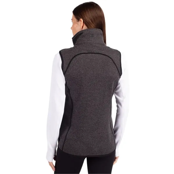 Women's vest with a full-zip, welt pockets, and zip closure.... from ASI 47965 Cutter & Buck