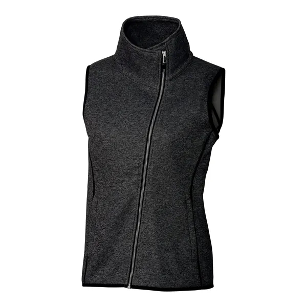 Women's vest with a full-zip, welt pockets, and zip closure.... from ASI 47965 Cutter & Buck