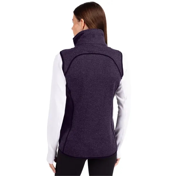 Women's vest with a full-zip, welt pockets, and zip closure.... from ASI 47965 Cutter & Buck