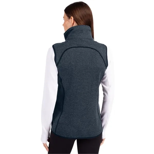 Women's vest with a full-zip, welt pockets, and zip closure.... from ASI 47965 Cutter & Buck