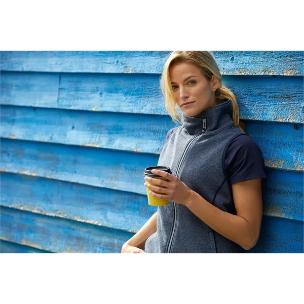 Women's vest with a full-zip, welt pockets, and zip closure.... from ASI 47965 Cutter & Buck