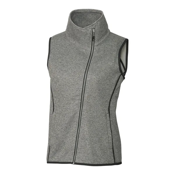 Women's vest with a full-zip, welt pockets, and zip closure.... from ASI 47965 Cutter & Buck