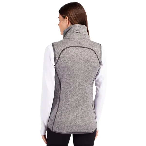 Women's vest with a full-zip, welt pockets, and zip closure.... from ASI 47965 Cutter & Buck