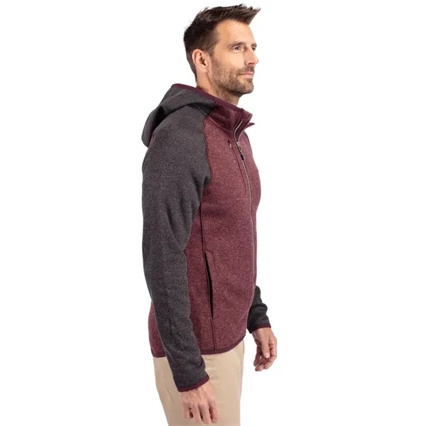 Men's jacket with a full-zip, hood, chest pocket, front welt pockets,... from ASI 47965 Cutter & Buck