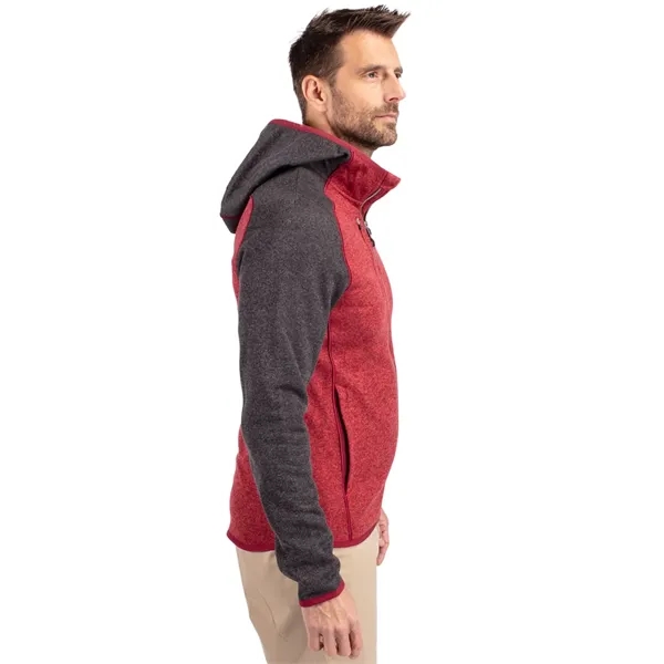 Men's jacket with a full-zip, hood, chest pocket, front welt pockets,... from ASI 47965 Cutter & Buck