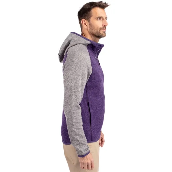 Men's jacket with a full-zip, hood, chest pocket, front welt pockets,... from ASI 47965 Cutter & Buck