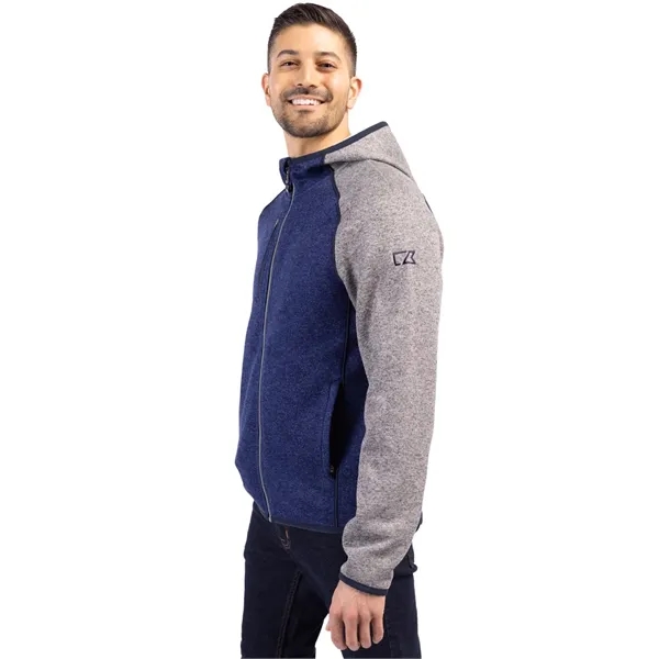 Men's jacket with a full-zip, hood, chest pocket, front welt pockets,... from ASI 47965 Cutter & Buck