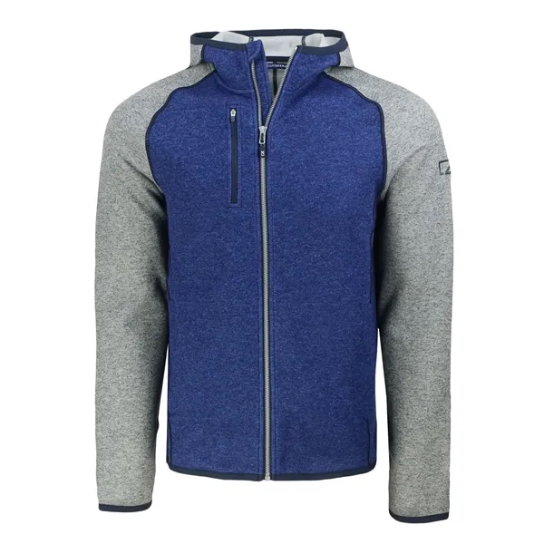 Men's jacket with a full-zip, hood, chest pocket, front welt pockets,... from ASI 47965 Cutter & Buck