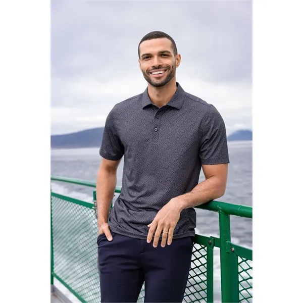 Men's polo with short sleeves, 4-way stretch, UPF50+ sun protection, and... from ASI 47965 Cutter & Buck