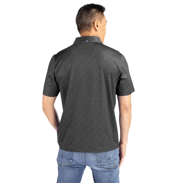 Men's polo with short sleeves, 4-way stretch, UPF50+ sun protection, and... from ASI 47965 Cutter & Buck