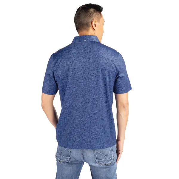 Men's polo with short sleeves, 4-way stretch, UPF50+ sun protection, and... from ASI 47965 Cutter & Buck