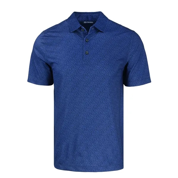 Men's polo with short sleeves, 4-way stretch, UPF50+ sun protection, and... from ASI 47965 Cutter & Buck