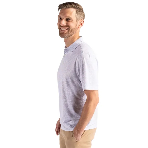 Men's polo with short sleeves, 4-way stretch, UPF50+ sun protection, and... from ASI 47965 Cutter & Buck
