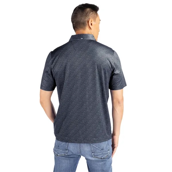 Men's polo with short sleeves, 4-way stretch, UPF50+ sun protection, and... from ASI 47965 Cutter & Buck