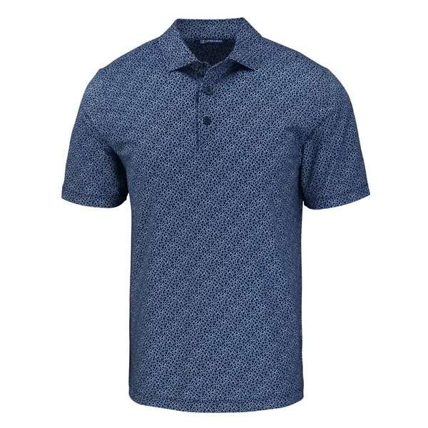 Men's polo with short sleeves, 4-way stretch, UPF50+ sun protection, and... from ASI 47965 Cutter & Buck