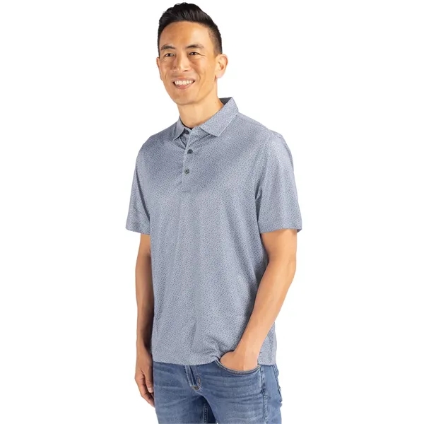 Men's polo with short sleeves, 4-way stretch, UPF50+ sun protection, and... from ASI 47965 Cutter & Buck