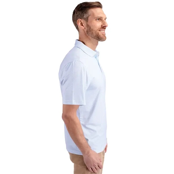 Men's polo with short sleeves, 4-way stretch, moisture-wicking performance, and UPF50+... from ASI 47965 Cutter & Buck