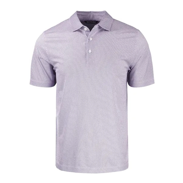 Men's polo with short sleeves, 4-way stretch, moisture-wicking performance, and UPF50+... from ASI 47965 Cutter & Buck