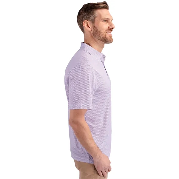 Men's polo with short sleeves, 4-way stretch, moisture-wicking performance, and UPF50+... from ASI 47965 Cutter & Buck
